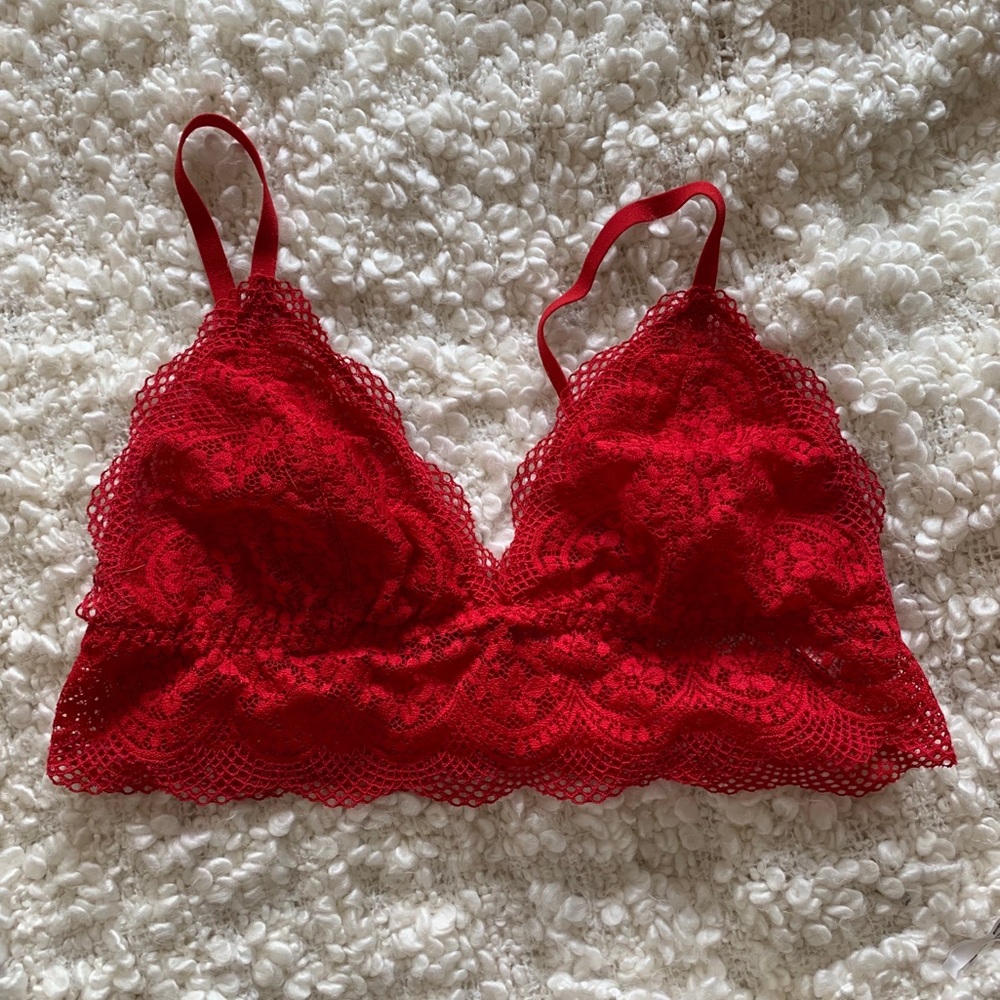 Red Ambrielle bralette size L
